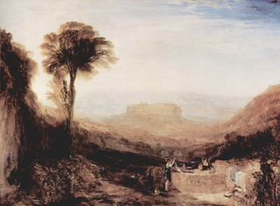 Veduta di Orvieto da Joseph Mallord William Turner